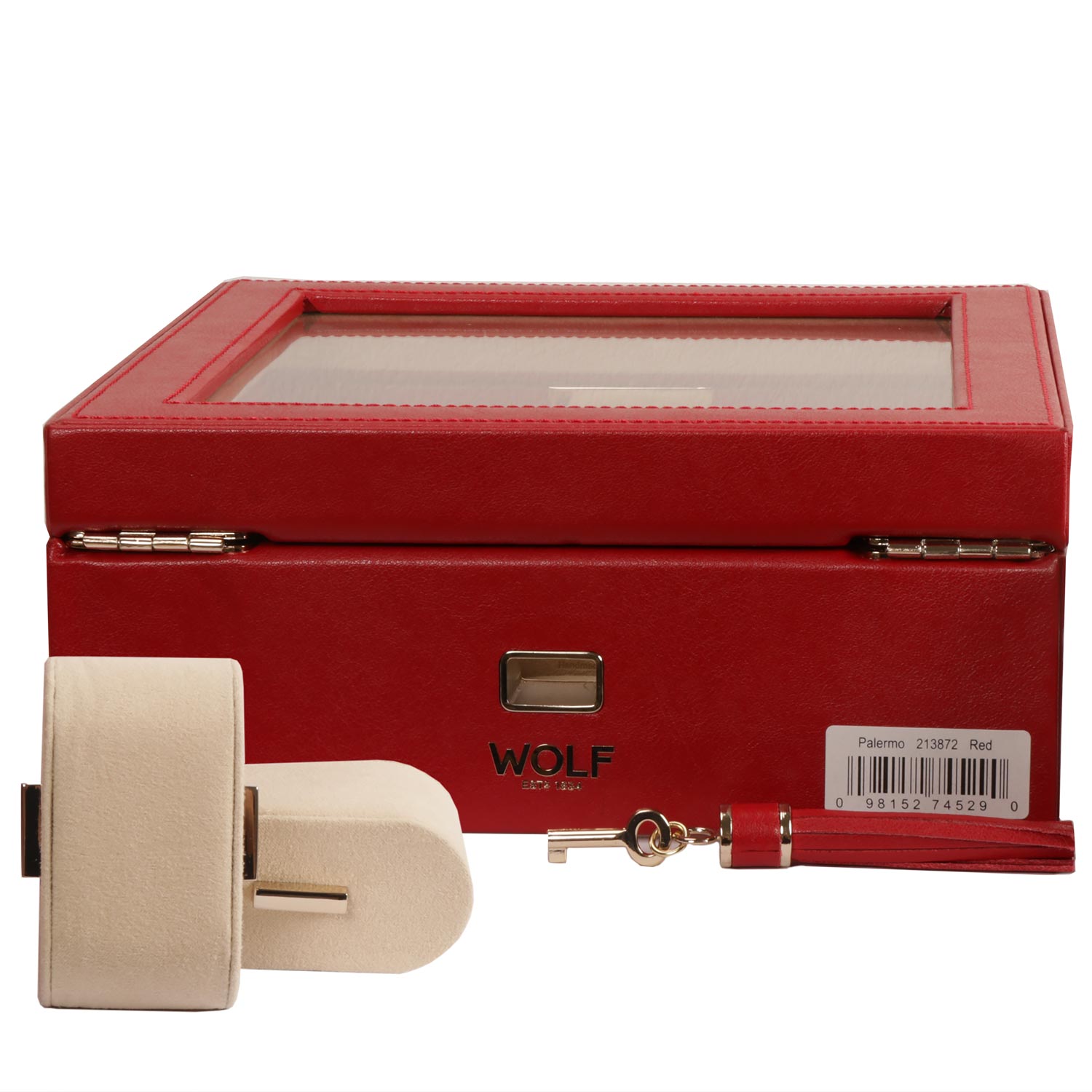 Wolf Palermo 6 PC Watch Box Red хранение для 6 часов. Артикул 213872
