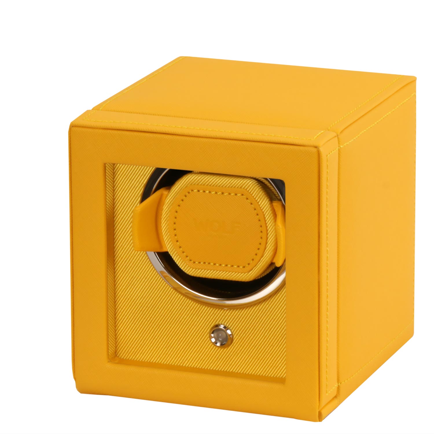 Wolf Cub 'Tutti Frutti' Winder Yellow шкатулка с автоподзаводом на 1 часы. Артикул 461192