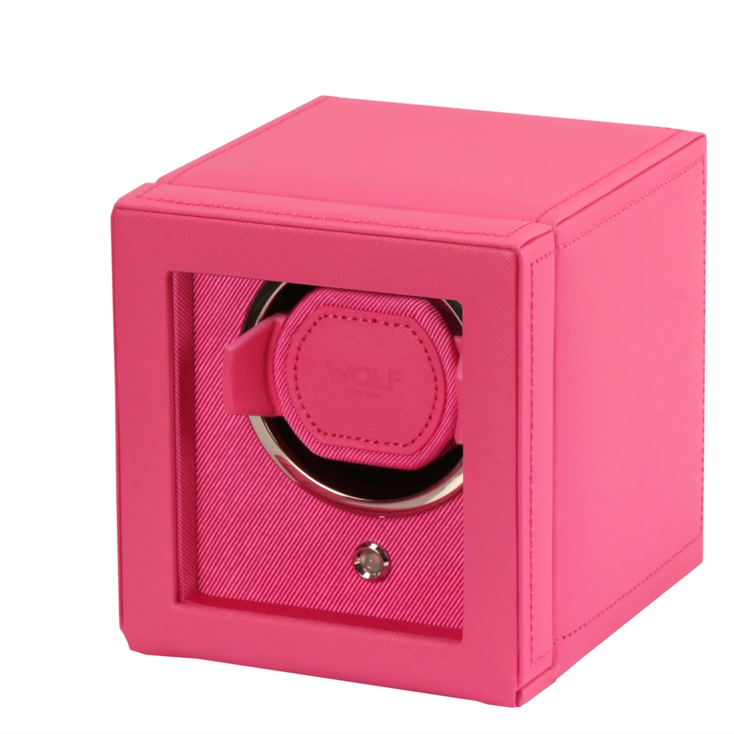 Wolf Cub 'Tutti Frutti' Winder Pink шкатулка с автоподзаводом на 1 часы. Артикул 461190