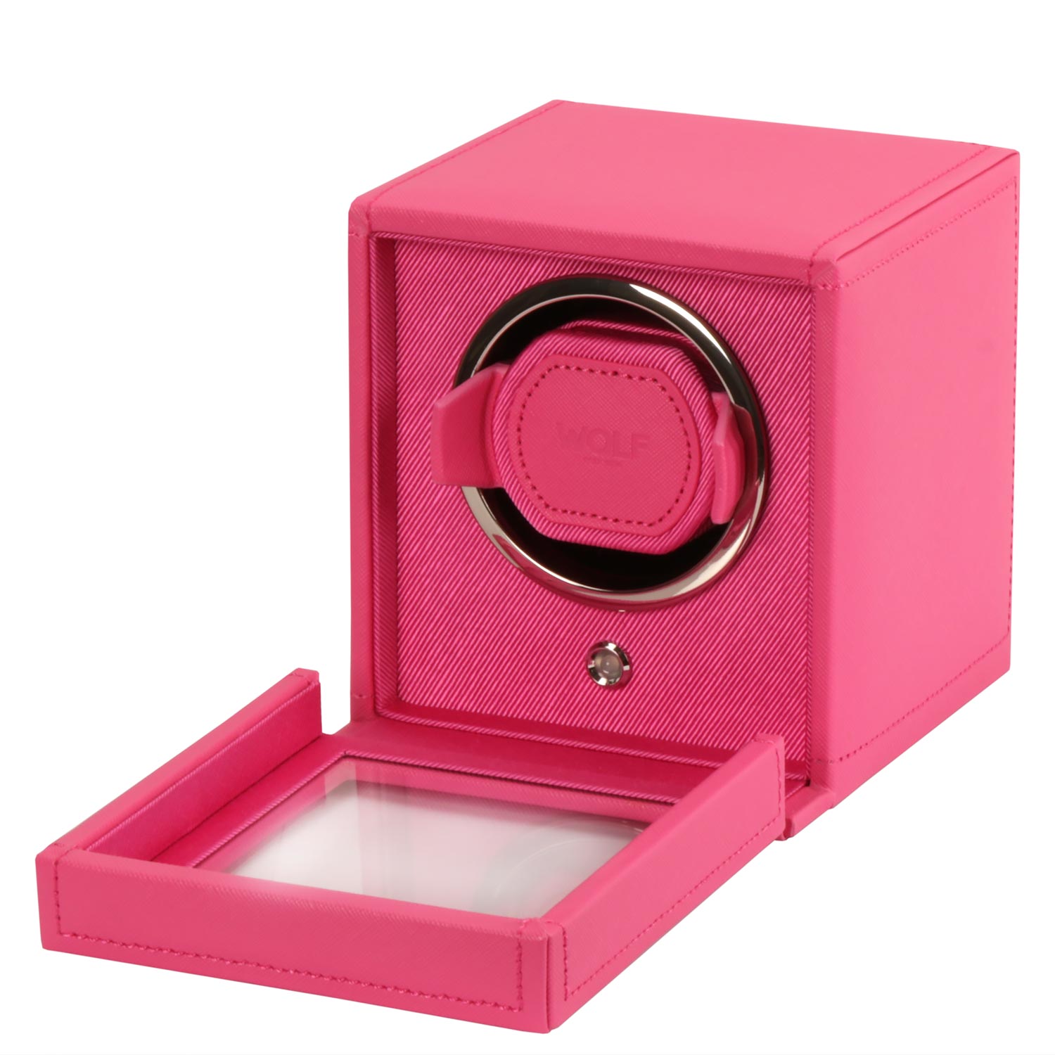 Wolf Cub 'Tutti Frutti' Winder Pink шкатулка с автоподзаводом на 1 часы. Артикул 461190